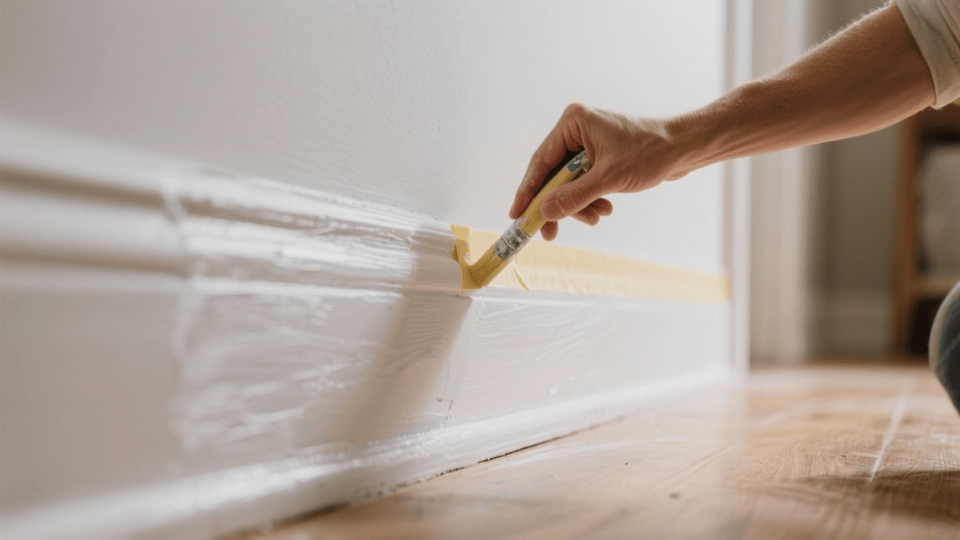 feature image how to paint baseboards like a pro