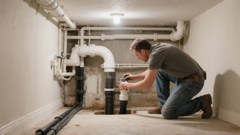 feature image interior basement drainage system explained