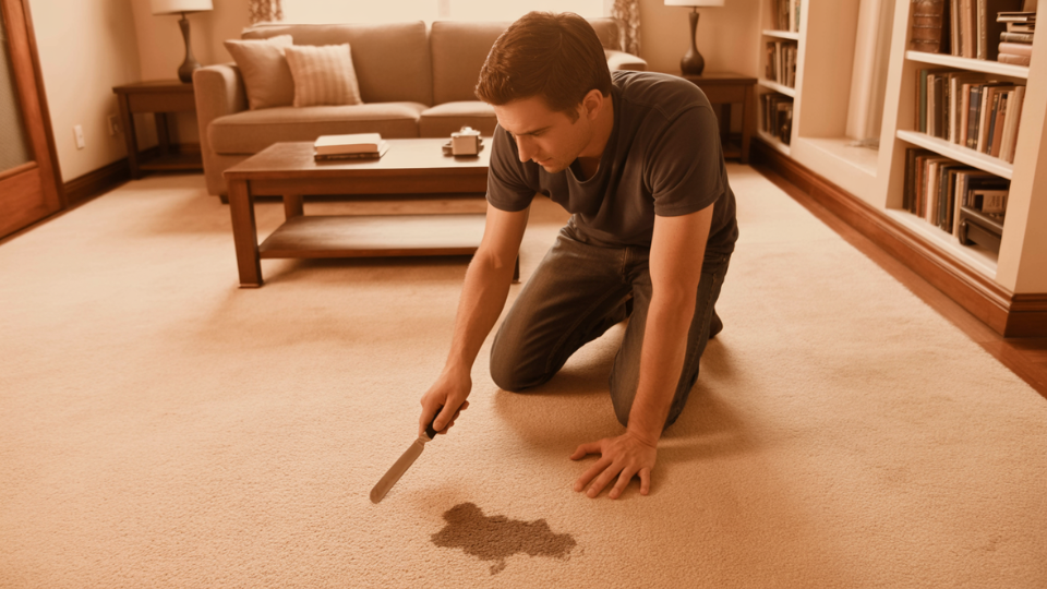 how to get wax out of carpet effectively