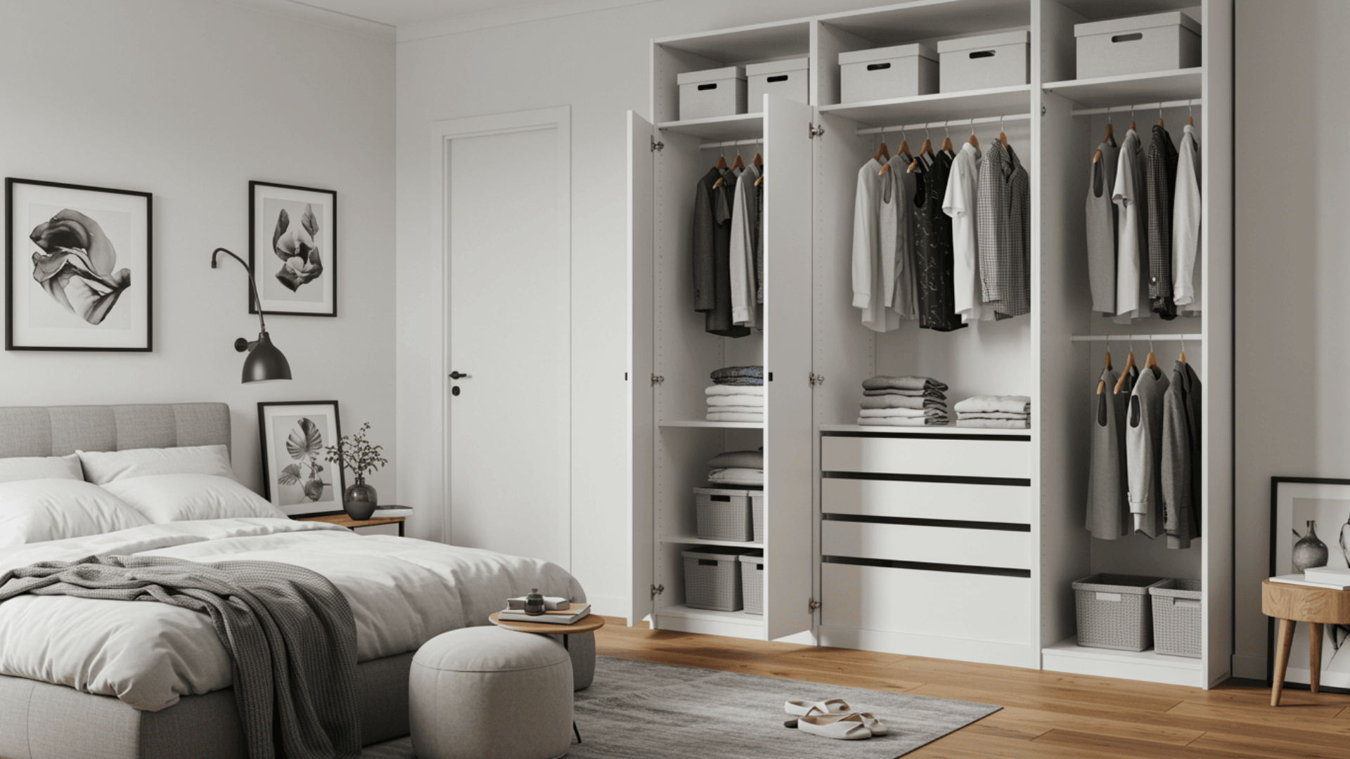 standard closet size